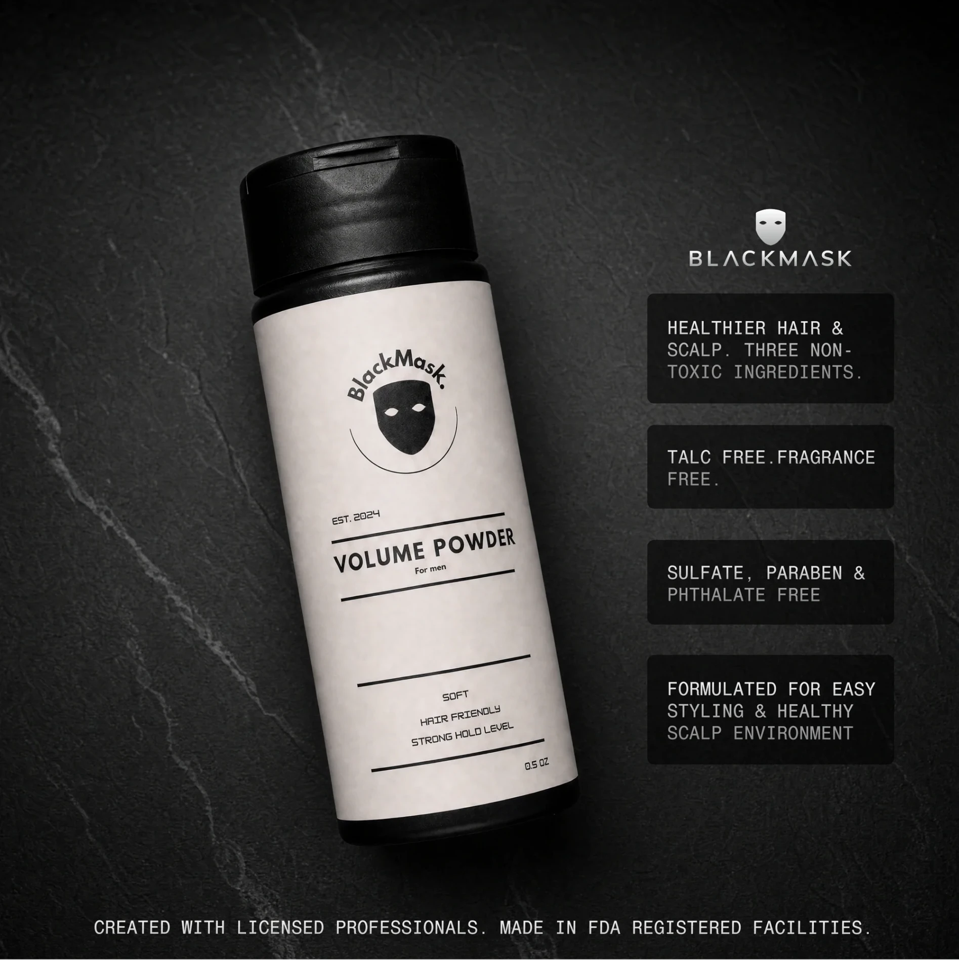 BlackMask Volume Powder and its product features